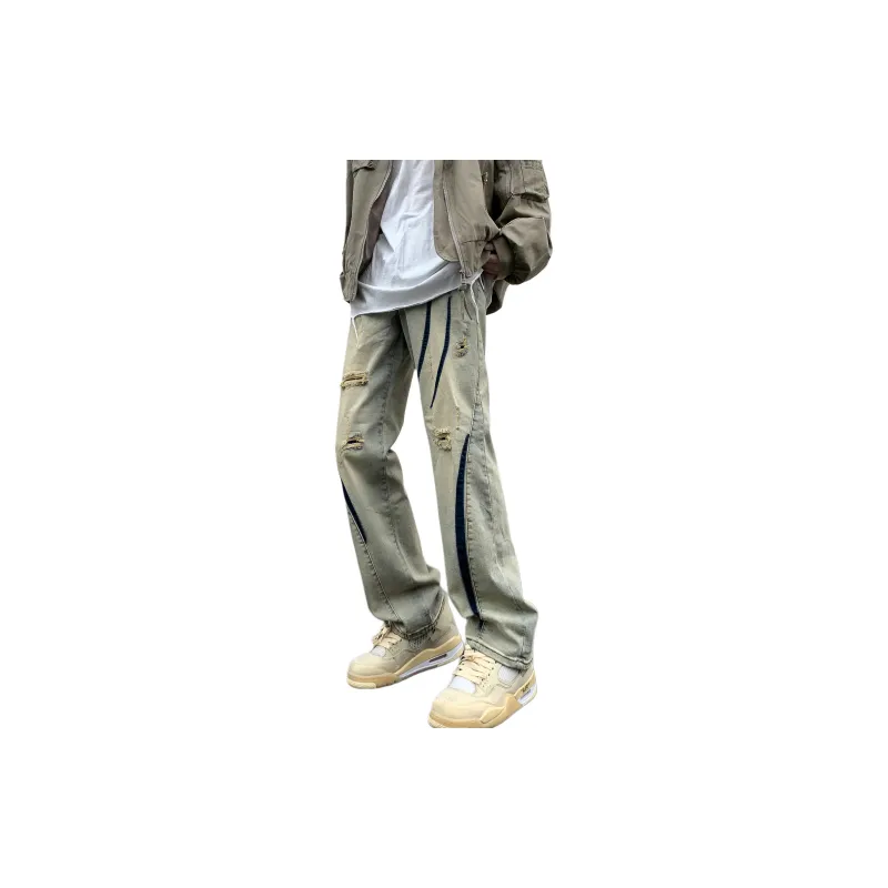 TONYKRZ Jeans Unisex Yellow Mud-1