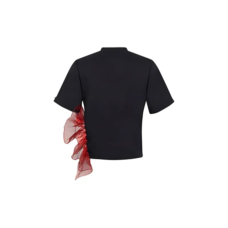 REJJ Regular T Shirt Women's Black-1