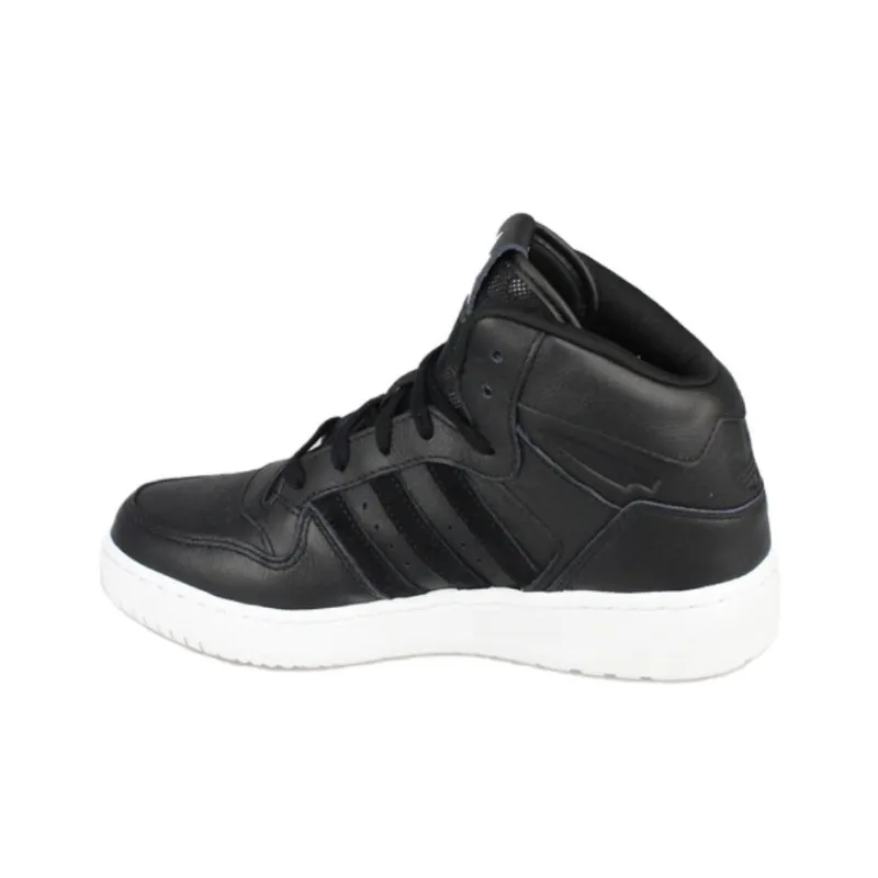 Adidas Originals Attitude Anti Slip Wear Resistant High Top Skateboard Shoes Women's Black-2
