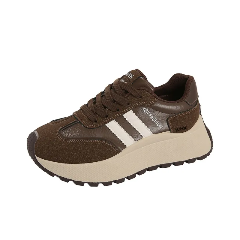 Yalu Cushioning Height Increase Low Top Casual Shoes Women's-8
