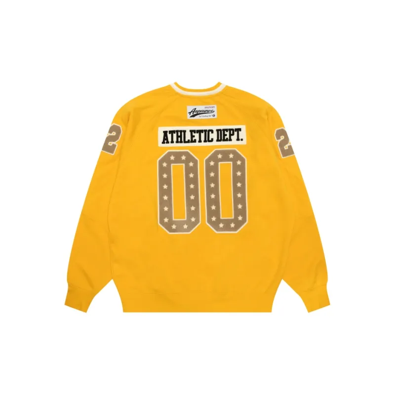 Aape Logo patch V neck Sweatshirt-3