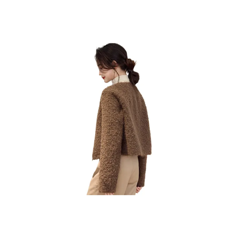 CARBAMMI Coats Women's Coffee-1