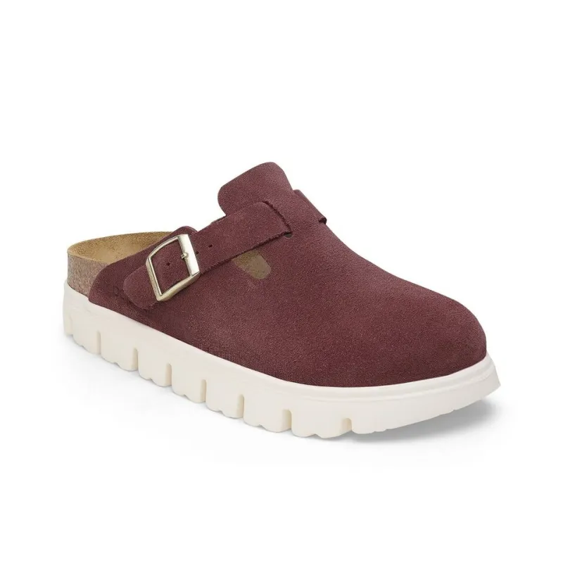 Birkenstock EVA Abrasion Resistant Closed Toe Slippers Women's Brick Red-1