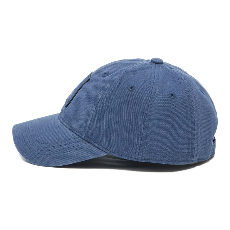 LiNing Cotton Baseball Caps Unisex Matte Gray Blue-1