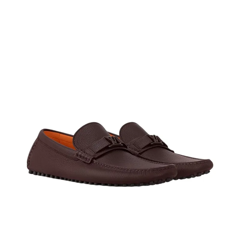 LOUIS VUITTON Hockenheim Gommino Loafers Men's Russet-2