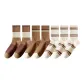 2 Light Coffee Multicolor+2 Light Coffee Three Stripes+3 Beige Pinstripe