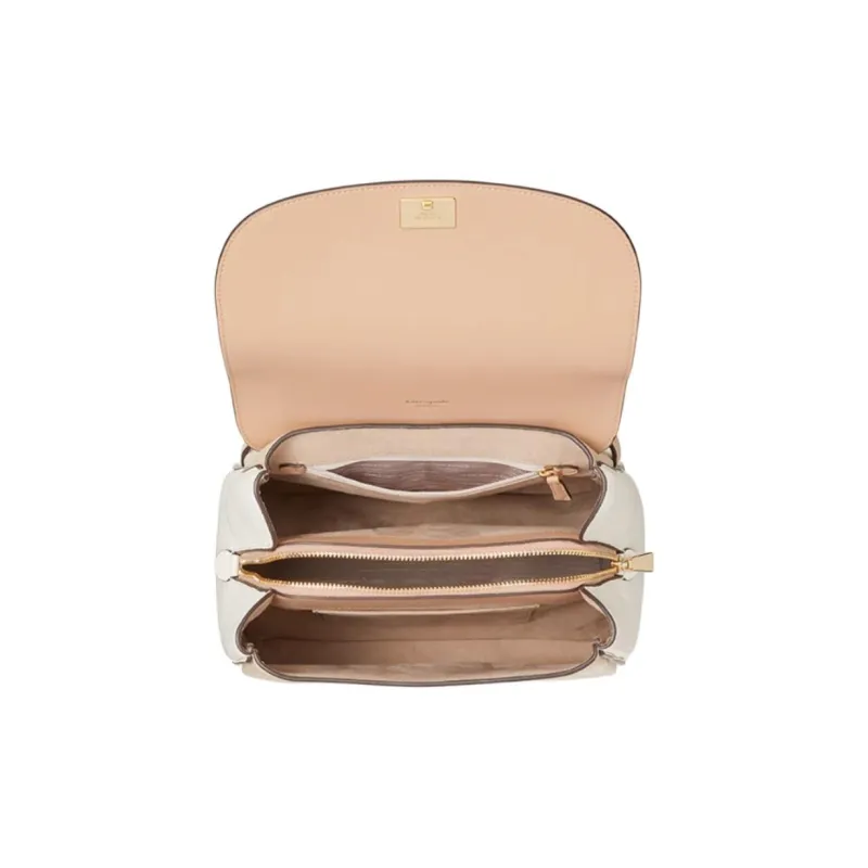 Kate Spade Cow Leather Backpack Medium Size Unisex Light Sand-3