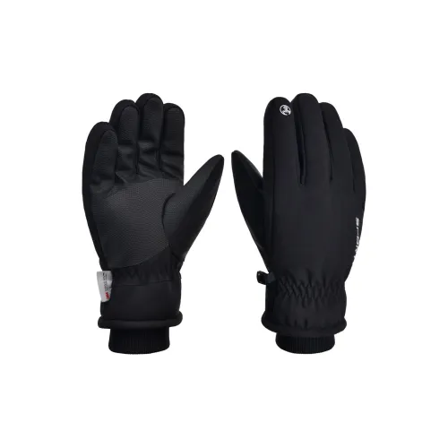 HNJ Ski Gloves Water-Resistant Slip-Resistant Insulated For Cold Weather Windproof Gloves