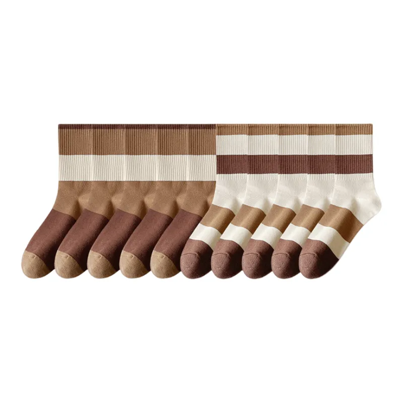 Lan Miao Mid Calf Socks Women's 10 Pack-5