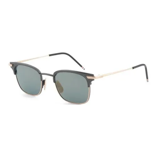 THOM BROWNE· Browline Sunglasses Unisex Black Gold
