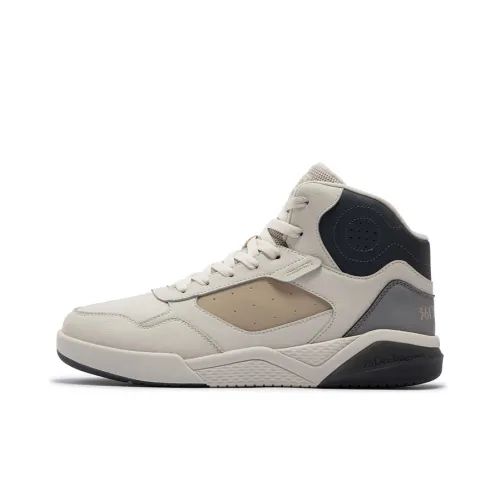361° Winter Syndrome Cushioned Anti Slip And Wear Resistant Warm High Top Casual Shoes Men's Beige