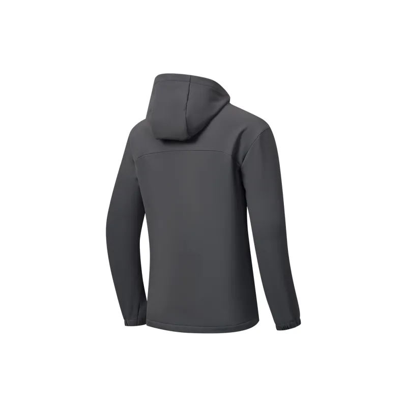Erke Variety Training Collection Trench Coat Men's Dark Gray-1