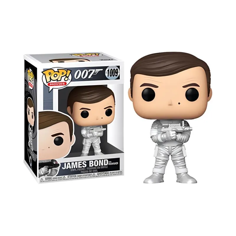 Funko POP Movie 007 James Bond Chibi Figures-2