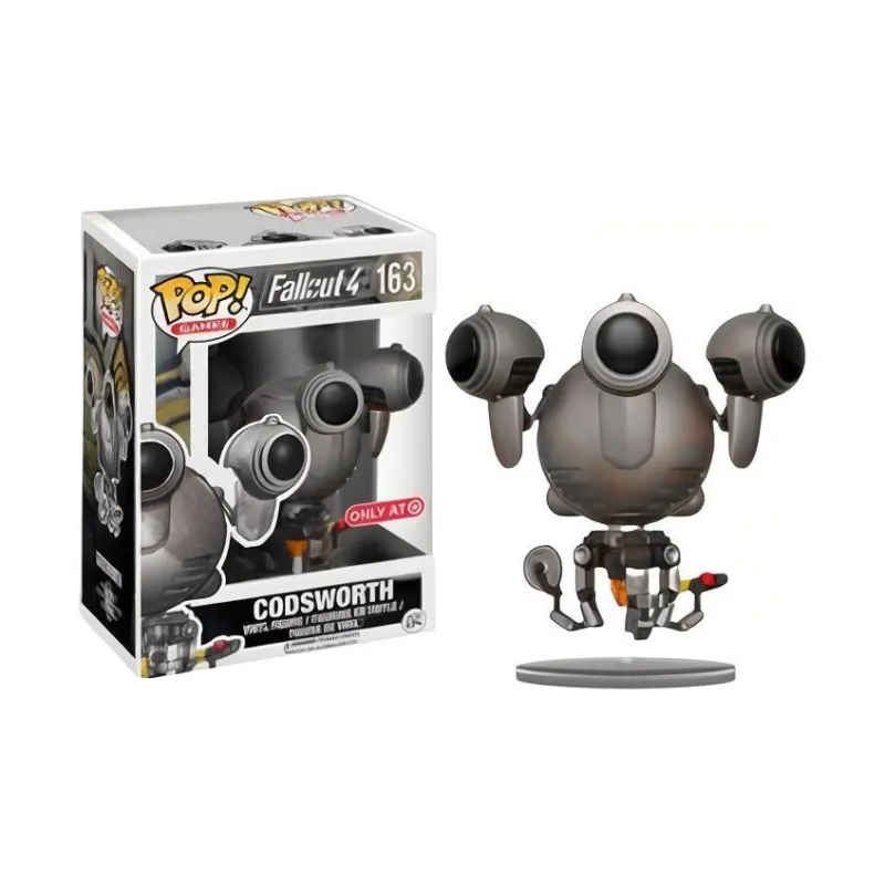 Funko POP! Collection GAMES Fallout 4 Robot Butler Chibi Figures Gray-3