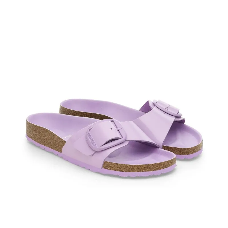 Birkenstock Madrid Big buckle Patent leather Sandals Women's-2