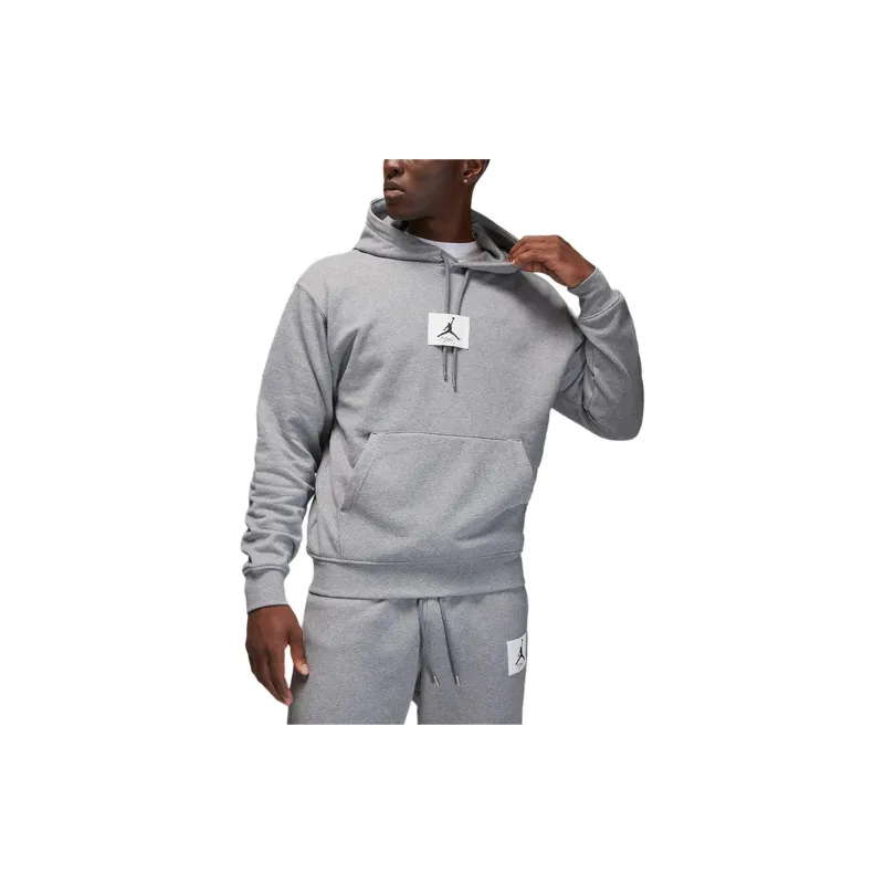 Jordan Sweatshirts Men Gray Fleece Lined-1