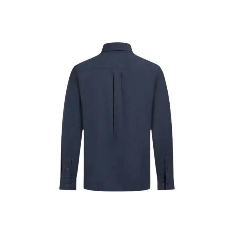 Hush Puppies Long Sleeved Shirt Men's Ink Blue-2