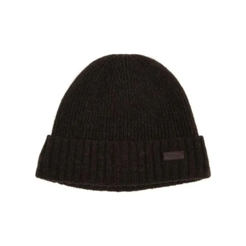 BARBOUR Logo-patch Knitted Beanie-0
