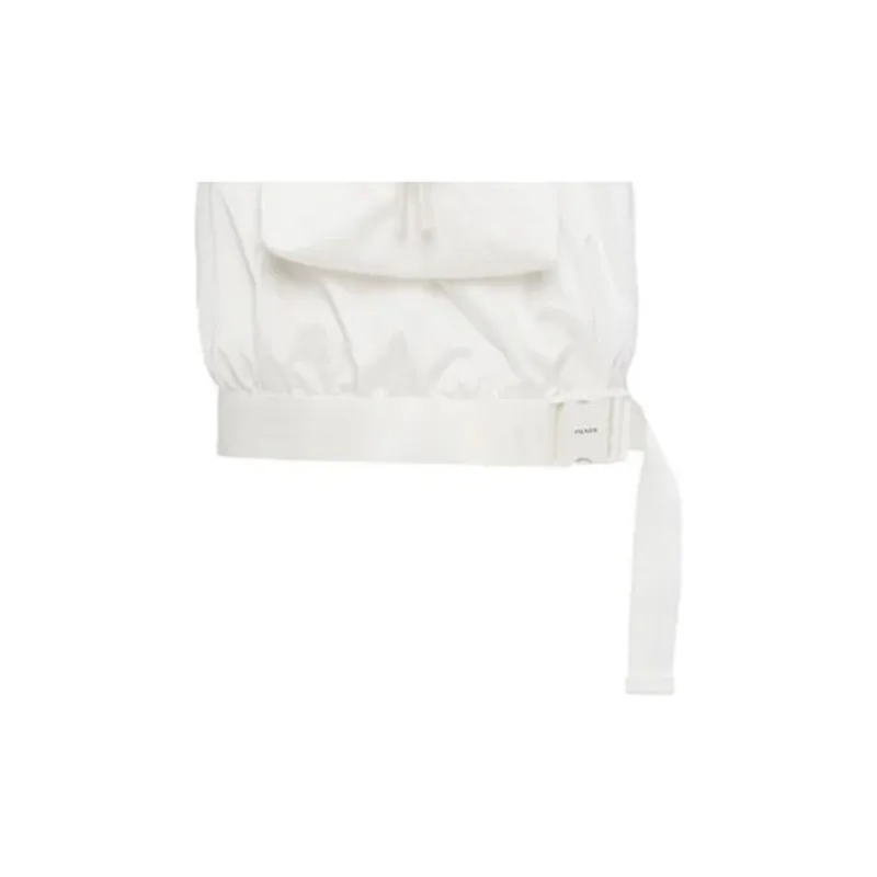 PRADA SS21 Casual Short Skirts Women's White-6