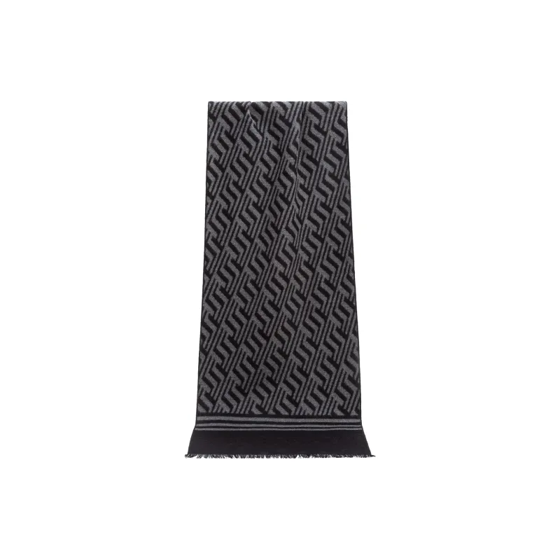 Shanghai Story 100% Mulberry Silk Knit Scarves Men's Multiple Colors-28