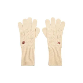 SIGGI STUDIOS 100% Sheep Wool Knit Gloves Women's