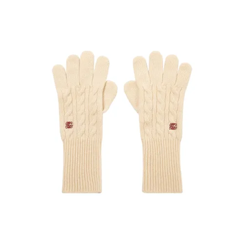 SIGGI STUDIOS 100% Sheep Wool Knit Gloves Women's