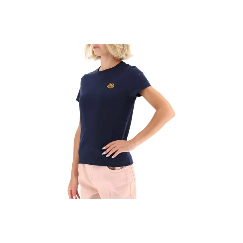 KENZO T Shirt Women's Navy Blue-3