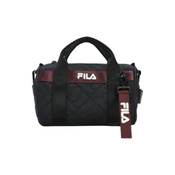 FILA Fabric Handbag, Shoulder Bag, Crossbody Bag Extra Small Women's Jet Black