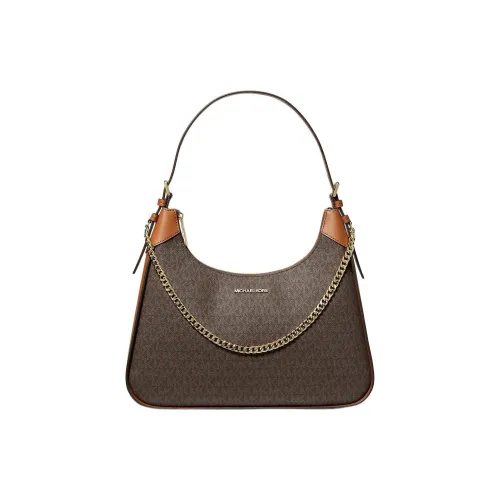 MICHAEL KORS Wilma Canvas Handbag, Shoulder Bag Tubas Women's Brown