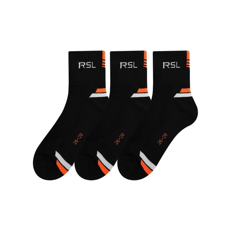 RSL Mid Calf Socks Unisex Combo Set-8
