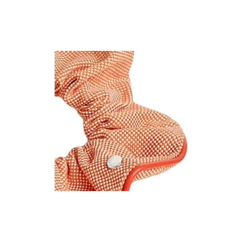 HERMES Cotton Hair Ties Women's Orange-2