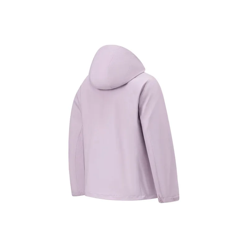 LiNing Fitness Series Trench Coat Women's Silk Purple-1