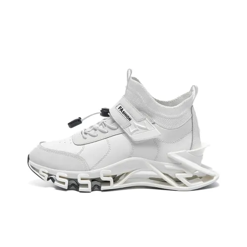 OFF WIERAH Non slip Breathable And Wear resistant High Top Casual Running Shoes Men's