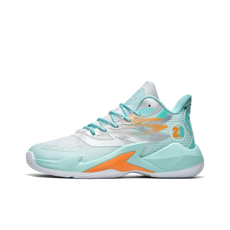 MUSNODO Breathable Coverage Support Mid Top Basketball Shoes Unisex-20