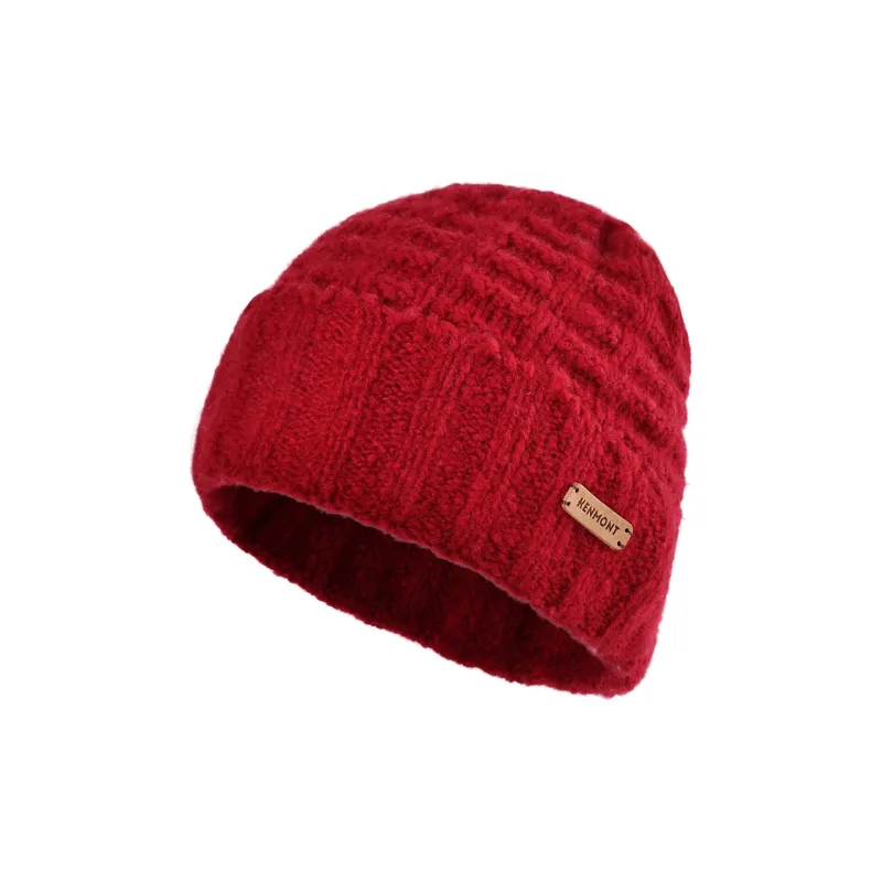 KENMONT Sheep Wool/Cashmere Beanies Women's-3