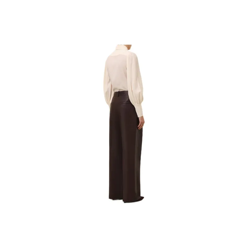 Zimmermann Flower Neck Tie Blouson Shirt-3