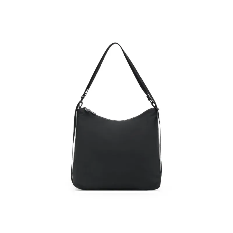 Champion Fabric Shoulder Bag Double Shoulder Classic Minimalist Style Individual Regular Unisex Dark Gray/Ecru/Black-14