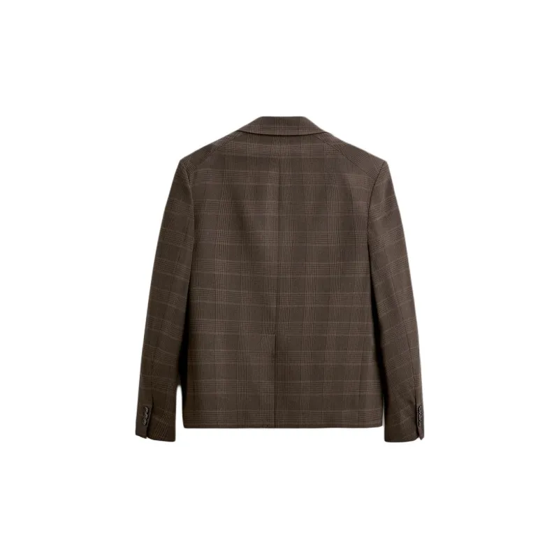 ZARA Business Suits Men Brown-1