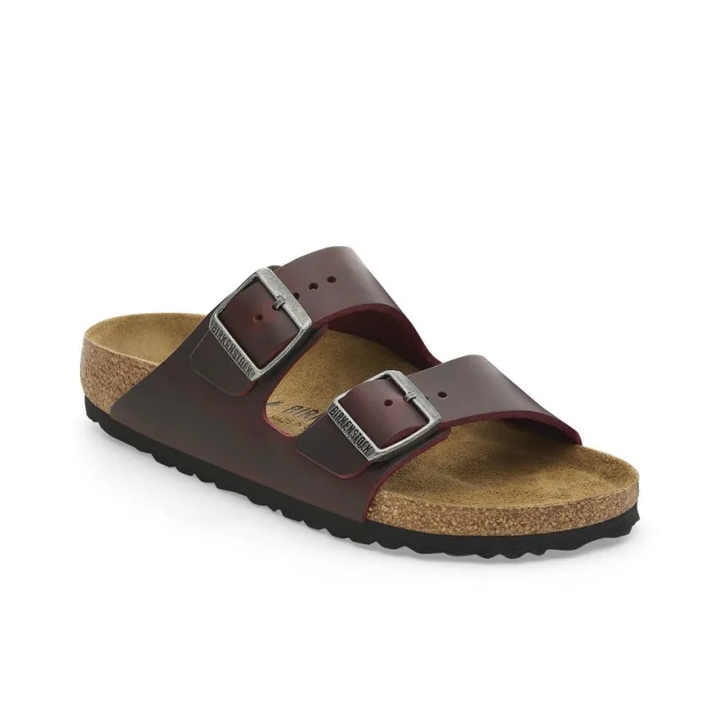 Birkenstock Arizona EVA Abrasion-Resistant Slide Slippers Women's Red Brown Regular-1
