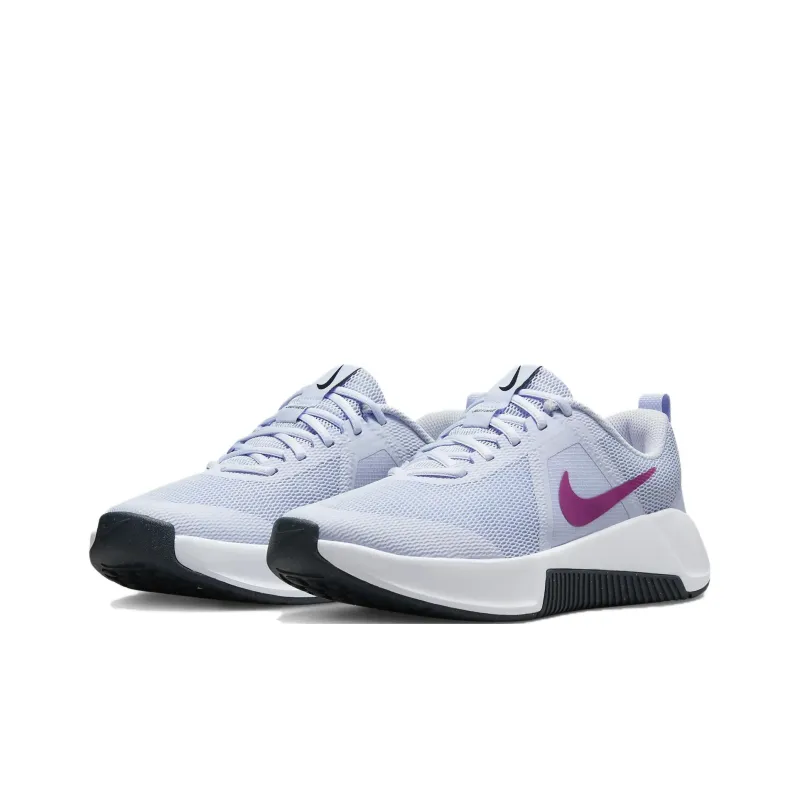 Nike Mc Trainer 3 Football Grey Armory Navy Hot Fuchsia Women's-2