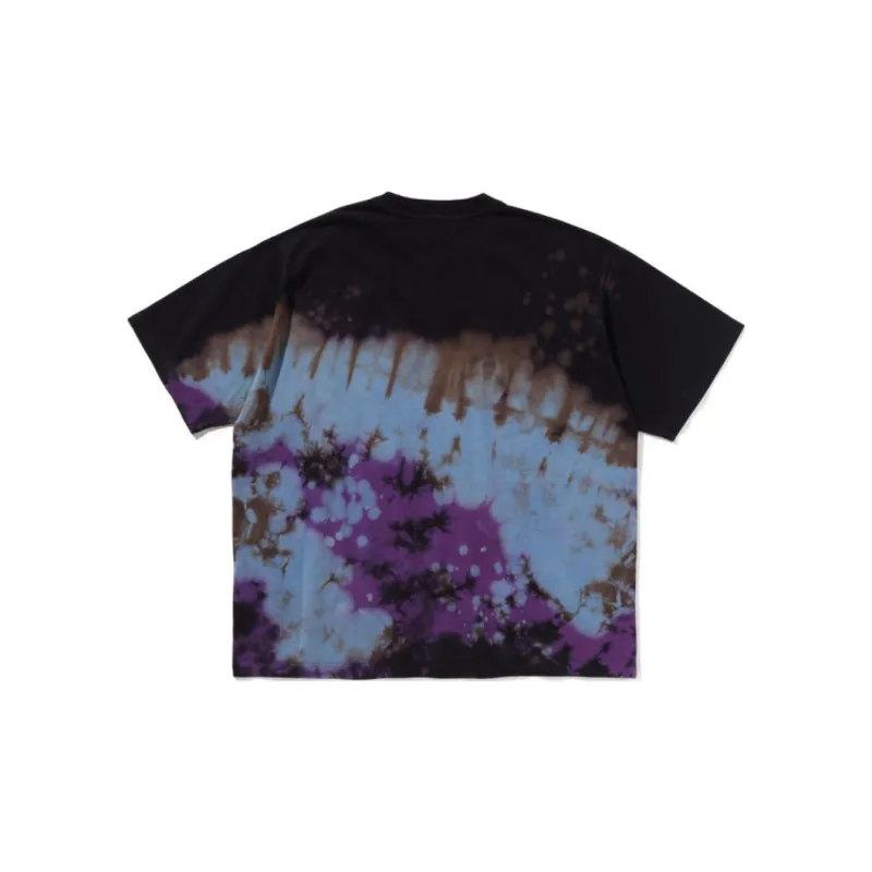 Bape Tie Dye College Relaxed Fit Tee-1