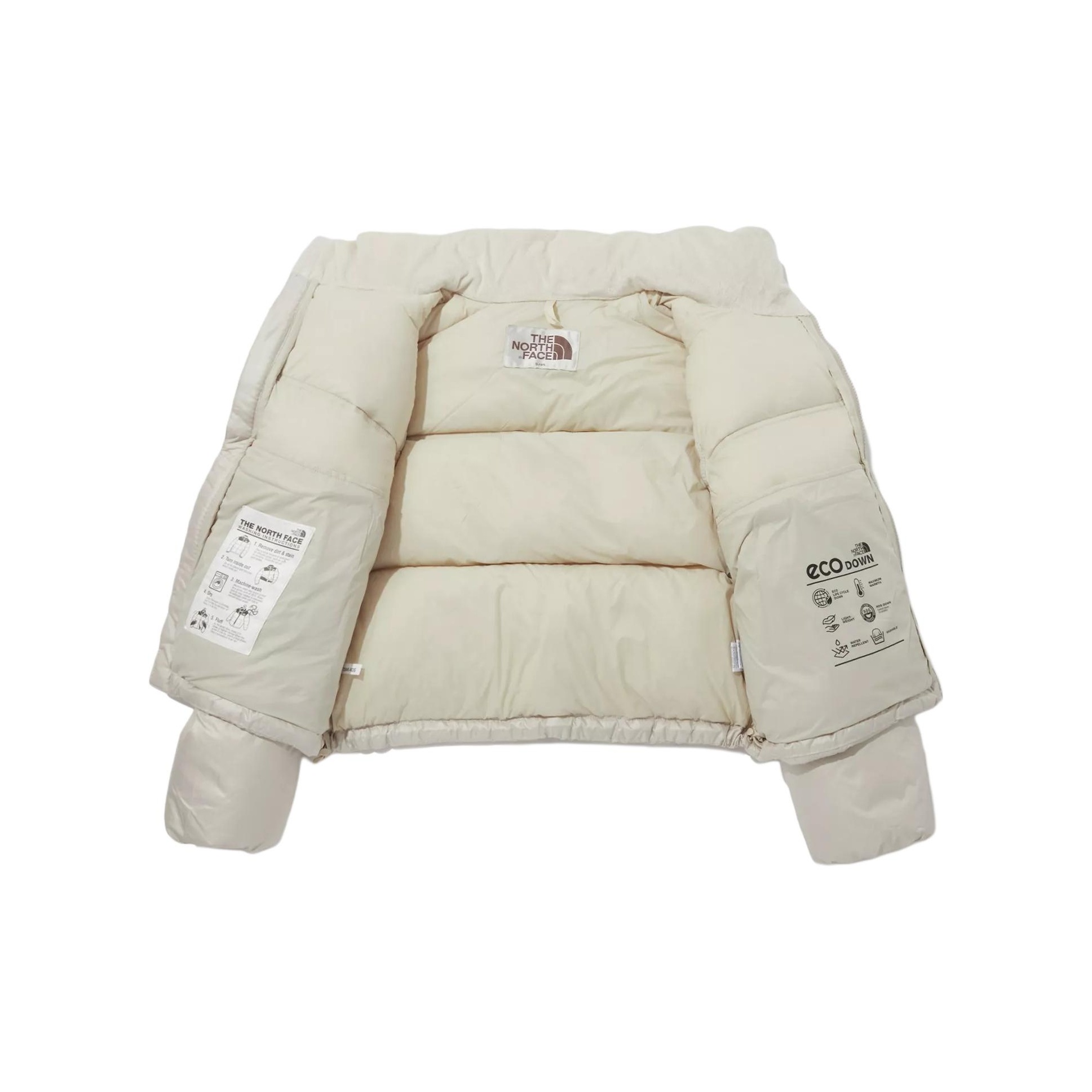 THE NORTH FACE Women's Novelty Nuptse Rds Down Jacket Cream