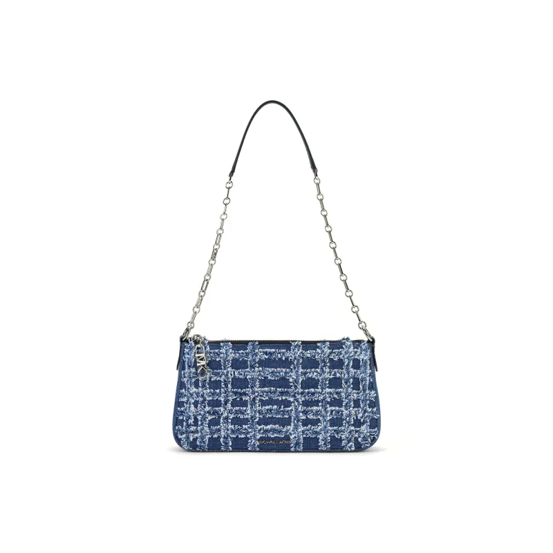 MICHAEL KORS Fabric Handbag, Shoulder Bag Women's Denim-0