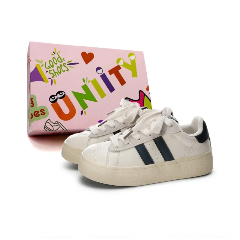 UNIITY Fashion Vintage Minimalist Style Versatile Low-Top Skateboard Shoes Women's Box Included-10