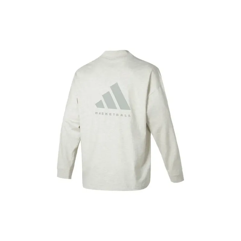 Adidas T-Shirts Unisex Gray+Shopping Bag-1