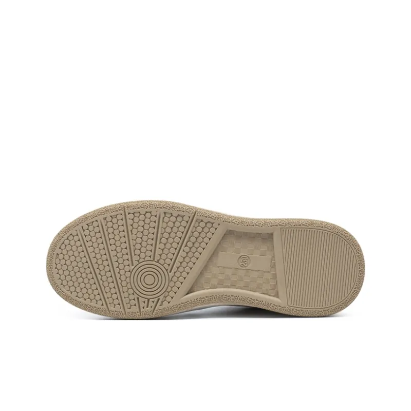 He Jinchang High Top Skateboard Shoes Women's White-5