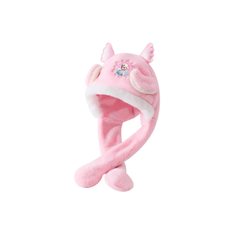 Disney Frozen Series Polyester Beanies Kids' Pink-1