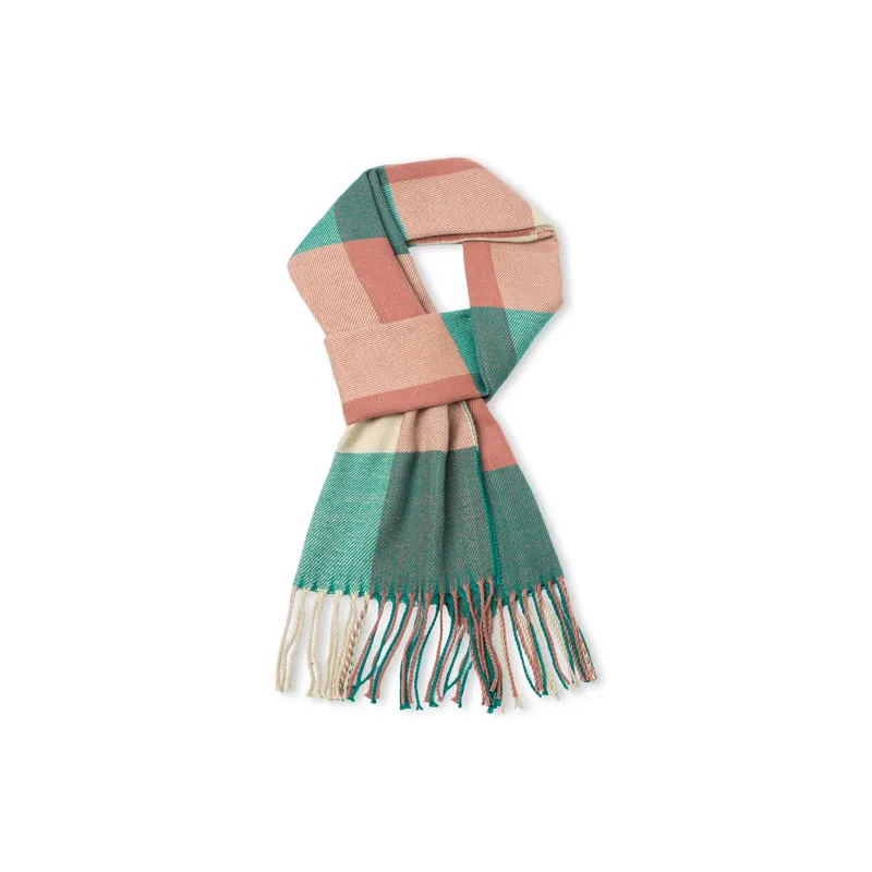 BAIJUAN Knit Scarves Unisex-5
