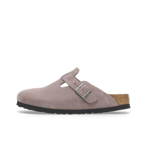 Birkenstock EVA Abrasion-Resistant Wrap-toe Slippers Unisex Light Purple