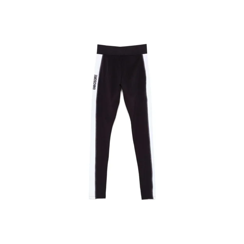MOSCHINO Rubberised logo Leggings-1